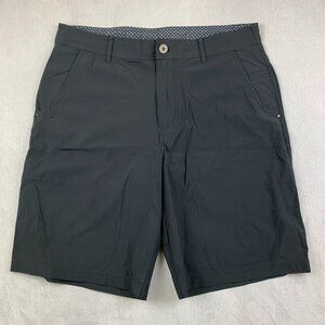 Lululemon Athletica Black Flat Front Casual Shorts